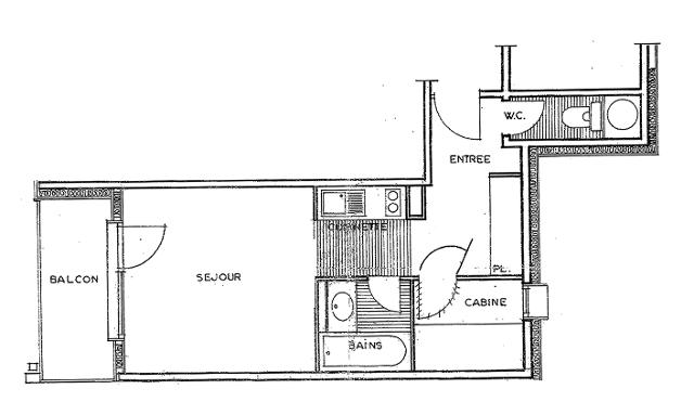 Appartements Mont Blanc A - Les Saisies