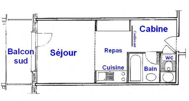 Appartements Mont Blanc B - Les Saisies