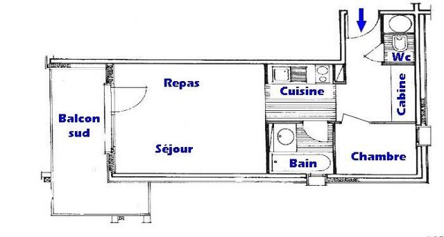 Appartements Mont Blanc B - Les Saisies