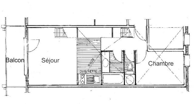 Appartements Mont Blanc B - Les Saisies