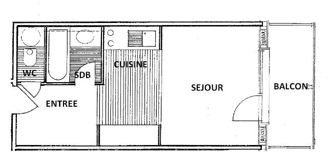 Appartements Mont Blanc B - Les Saisies
