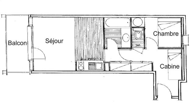 Appartements Mont Blanc B - Les Saisies