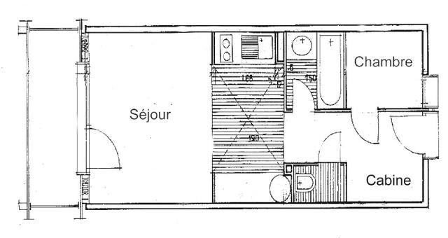 Appartements Mont Blanc C - Les Saisies