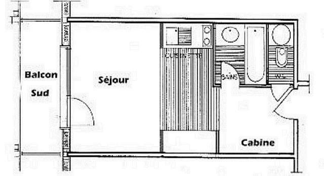Appartements Mont Blanc C - Les Saisies