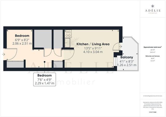 Appartement Bouquetins A BQA017 - La Rosière