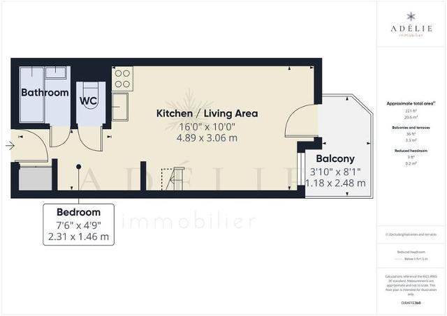 Appartement Bouquetins A BQA321 - La Rosière