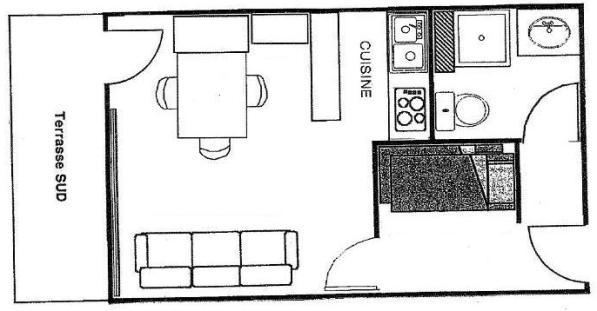 Appartements Le Parc - Plan Peisey