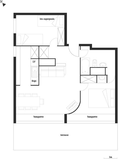 Appartements Cascade - Les Arcs 1600