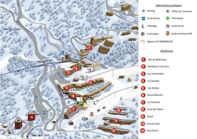 Appartements Les Charmettes - Les Arcs 1600