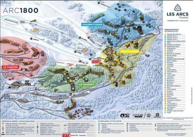 Appartements Aiguille Grive Bat I - Les Arcs 1800