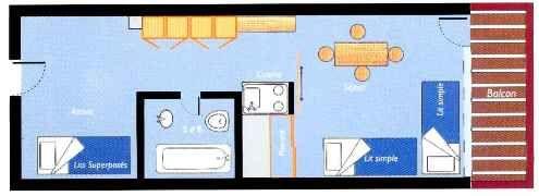 Appartements Belles Challes - Les Arcs 1800