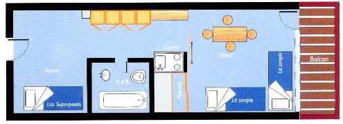 Appartements Belles Challes - Les Arcs 1800