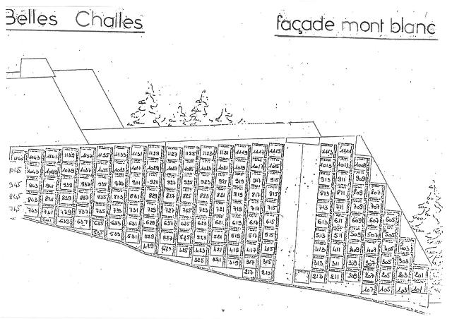Appartements Belles Challes - Les Arcs 1800