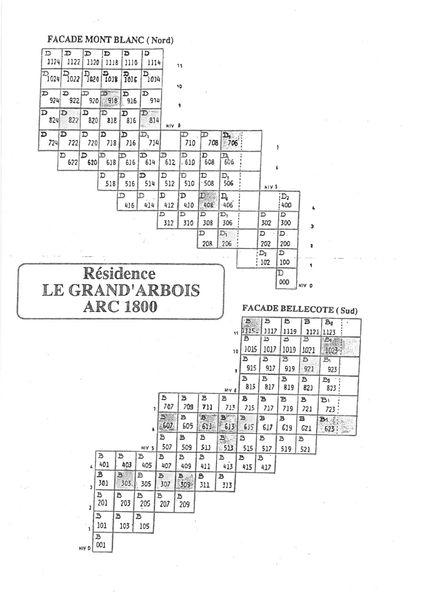 Appartements Grand Arbois - Les Arcs 1800