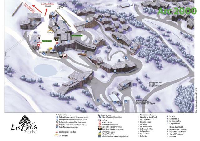 Appartements Bel Aval - Les Arcs 2000