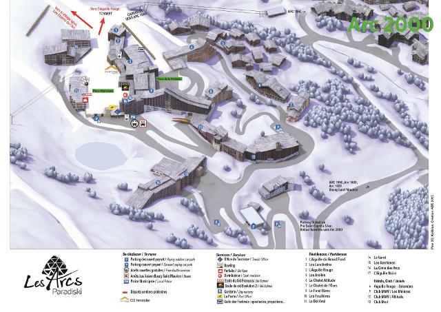 Appartements Bel Aval - Les Arcs 2000