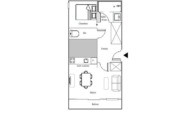 Appartements Trois Marches Bat C - Méribel Centre 1600