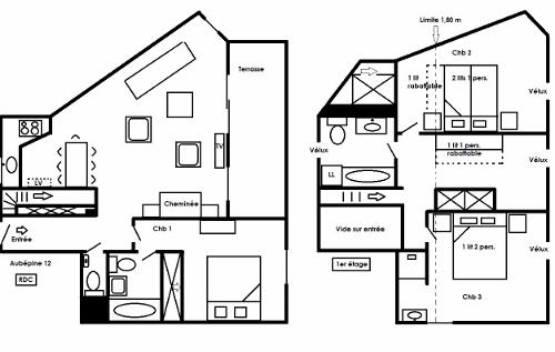 Appartements L'aubepine - Méribel Centre 1600